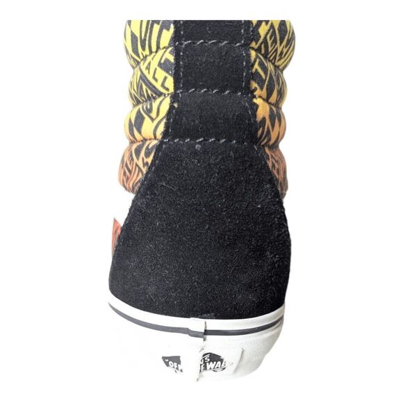 VANS Sk8-Hi 'Logo Flake' Sneakers Size 9.5 - Picture 10 of 11